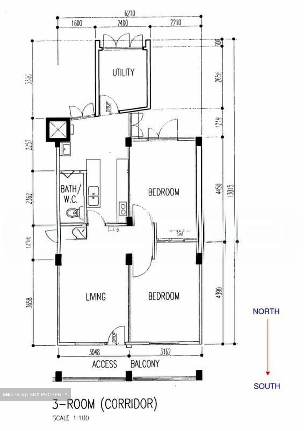 Blk 6 Jalan Batu (Kallang/Whampoa), HDB 3 Rooms #543419791